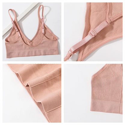 Seamless Tube Top Bra: Elegant Lingerie & Sports Bralette (M-L)