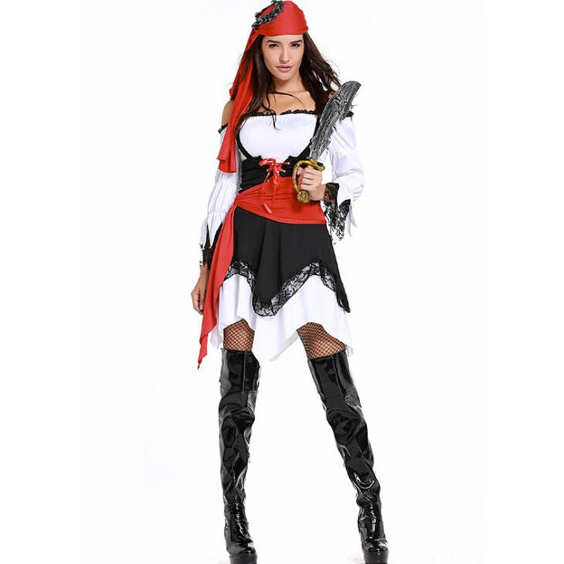 Free Shipping For Sexy Pirate Halloween Costume