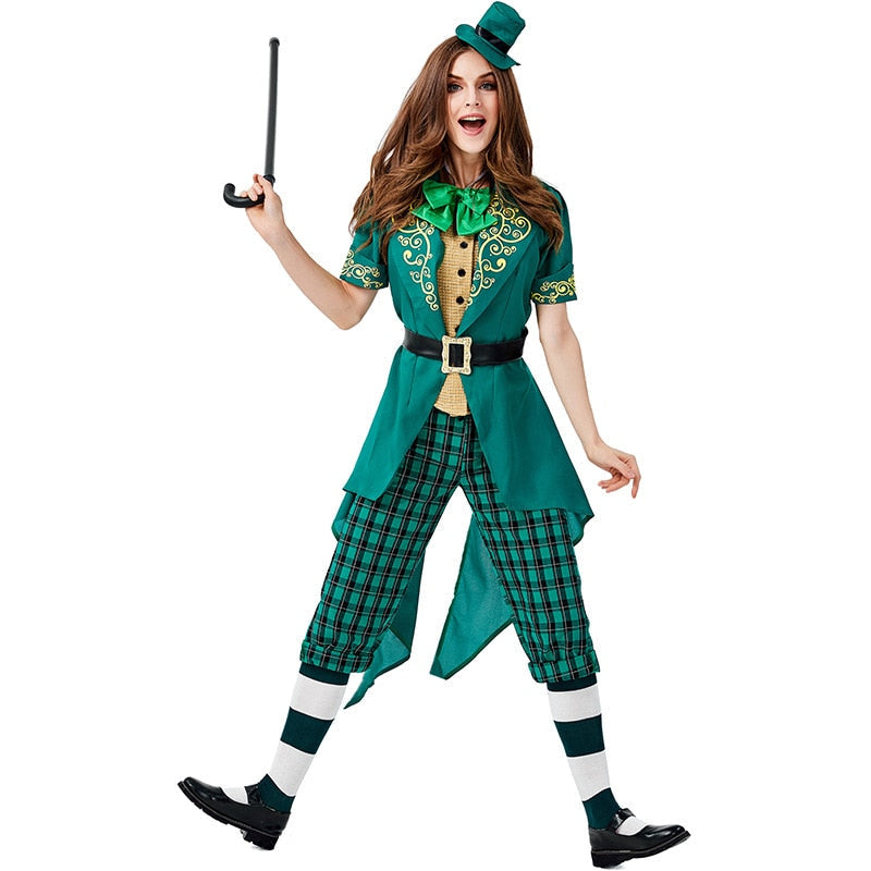 Free Shipping For Sexy Leprechaun Costume