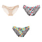 Free Shipping For Leopard Print Panties Set - 3-Piece Elegant Lace Underwear (M-XXL)