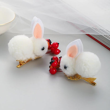 Free Shipping For Hivava Bunnies Foraging in Starbright Forest Hair Accessory Set