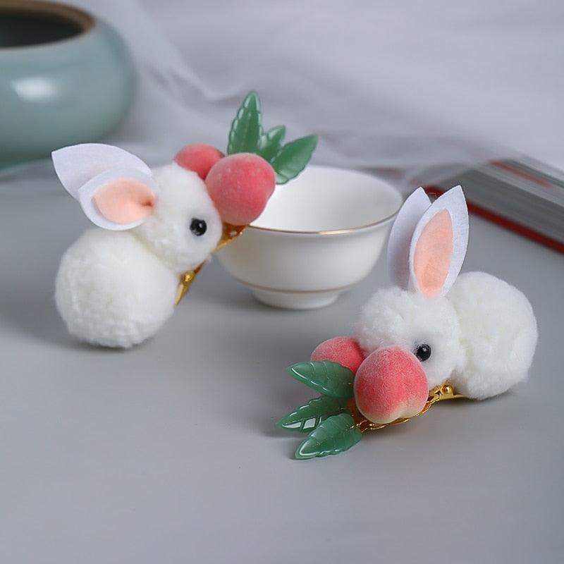 Free Shipping For Hivava Bunnies Foraging in Starbright Forest Hair Accessory Set