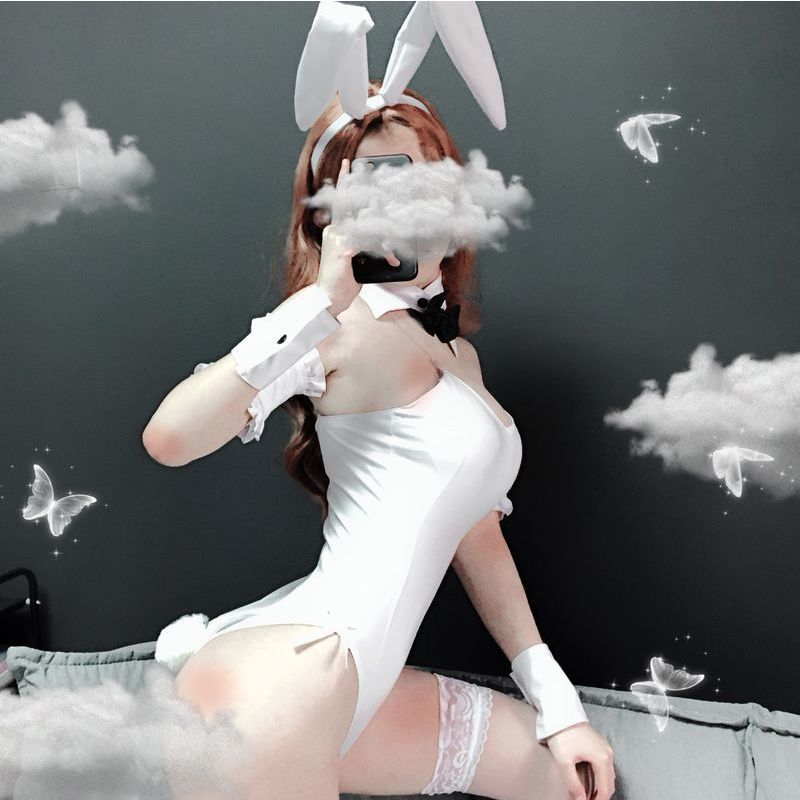 Sexy White Bunny Costume