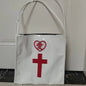 Free Shipping For 'Healing Me' Cross & Love Letters Bag