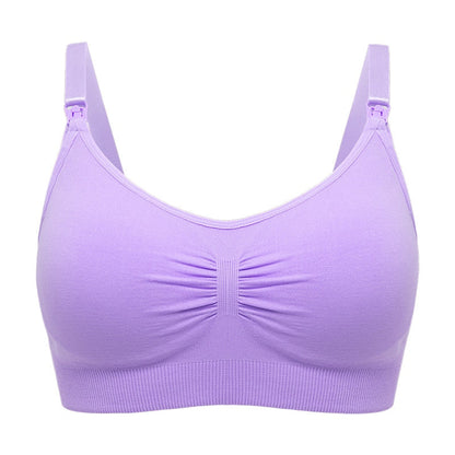 High Quality Plus Size Nursing Bra Breathable Women Breastfeeding Underwear Seamless Maternity Bra Push Up