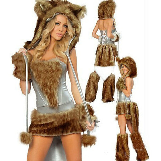 Free Shipping For Sexy Lion Costume