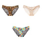 Free Shipping For Leopard Print Panties Set - 3-Piece Elegant Lace Underwear (M-XXL)