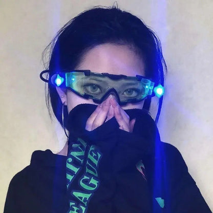 Free Shipping For 'High Life' Harajuku Cyberpunk LED Glasses