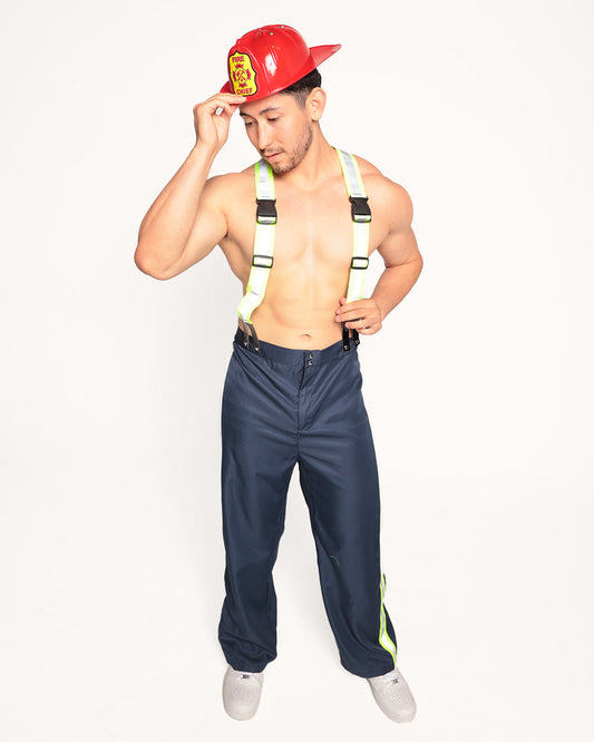 Hot Shot 2-Piece Fireman Hunk Costume