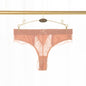 Free Shipping For Pink Elastic Waist Lace Thong