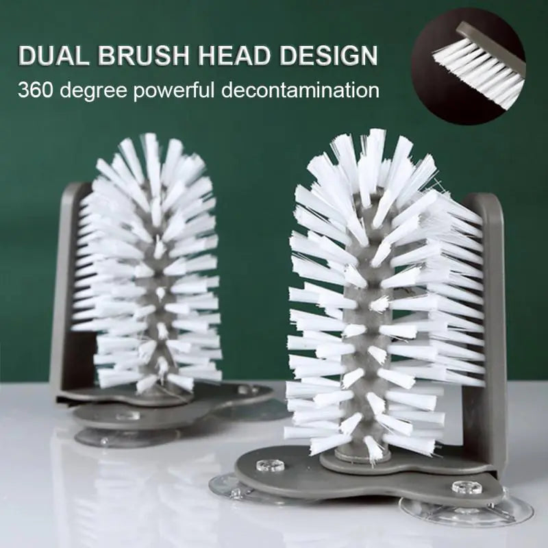 Free Shipping For2 In 1 Cleaning Brush Cup Scrubber