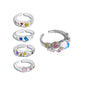 Free Shipping For 'Infinite Stone'  Y2k Pride Month Opal Rings Set