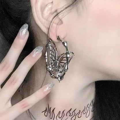 Free Shipping For 'Insomnia' Butterfly Shape Pendant Earrings