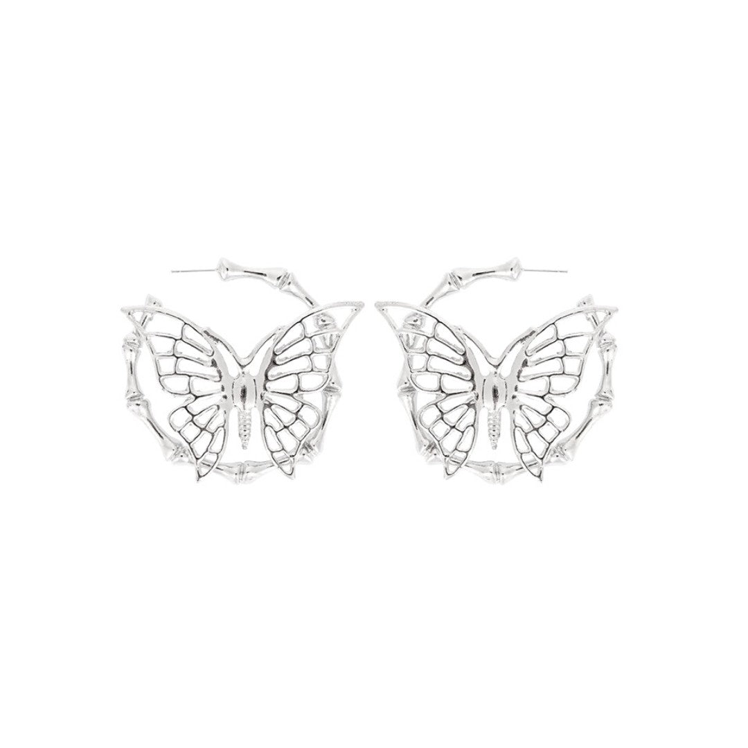 Free Shipping For 'Insomnia' Butterfly Shape Pendant Earrings