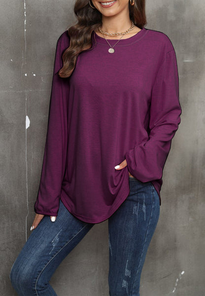 Round Neck Loose Fit Sweater