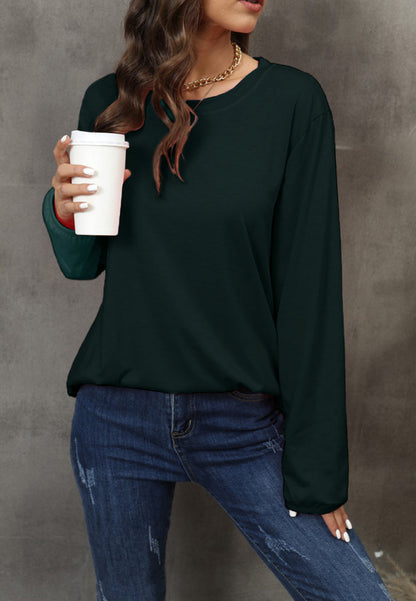 Round Neck Loose Fit Sweater