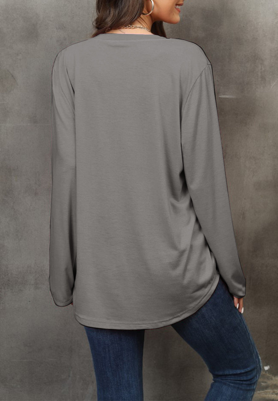 Round Neck Loose Fit Sweater