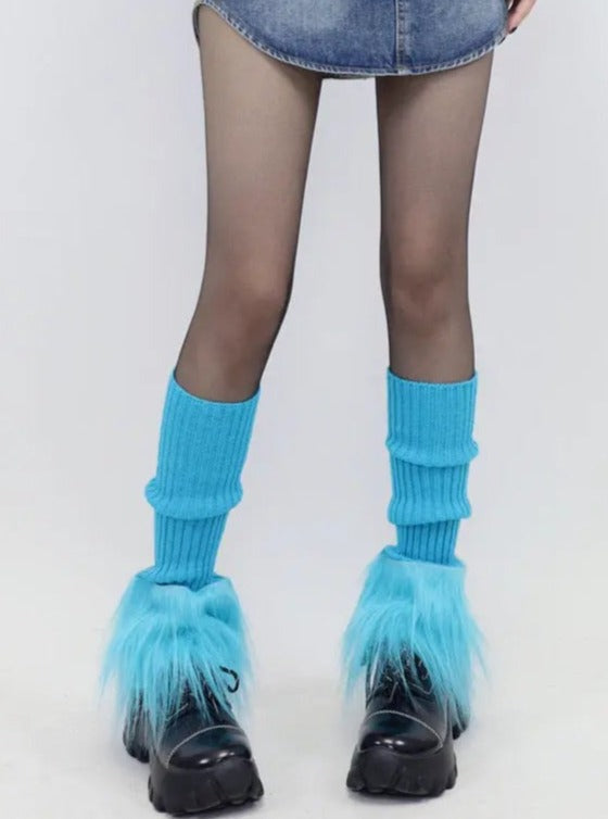 Free Shipping For 'Jaw Breaker' Y2k Kawaii Pastel Leg Warmers