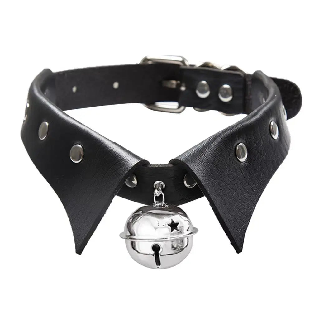 Free Shipping For 'Jingle' Fake Collar Bell Goth Kawaii Choker