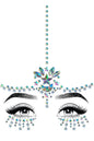 Free Shipping For Karma Adhesive Face Jewels Sticker