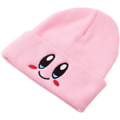 Free Shipping For 'Kirbyy' Knitted Pink Kawaii Beanie Hat