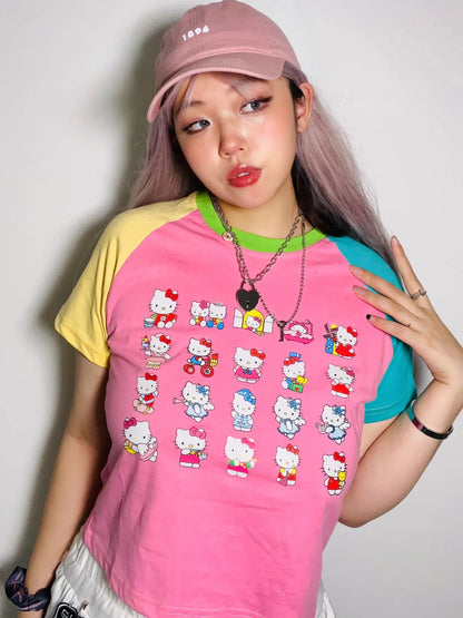 Free Shipping For 'Kittyy Pop' Indie Kawaii Pastel Kitty Shirts