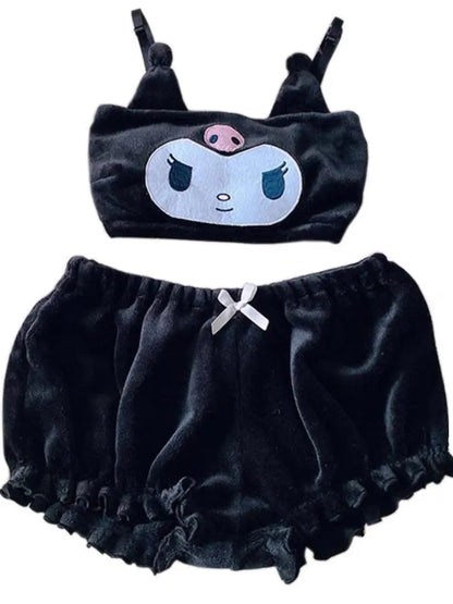 Free Shipping For 'Kuromii Cutie' Kawaii Fleeced Costume Homewear