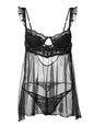 Free Shipping For Black Sexy Lace Slip Dress