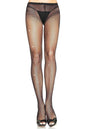 Free Shipping For Lycra Fishnet Pantyhose With Rhinestone Detail