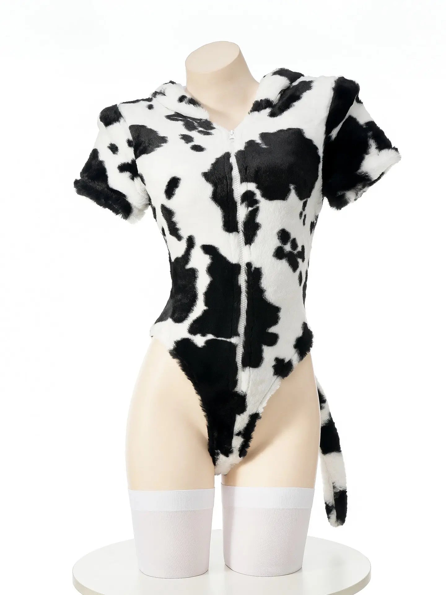 Free Shipping For 'Mooo!' Anime Girl Bunny Cow Girl Bodysuit