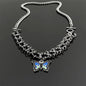 Free Shipping For 'Morpho' Hip Hop Butterfly OT Buckle Necklace