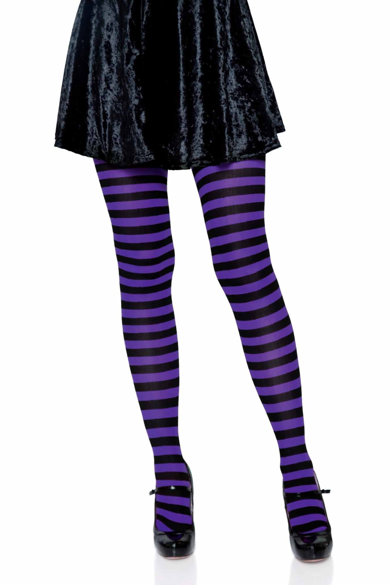 Free Shipping For Nylon Striped Tights