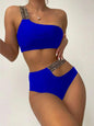 New Version of V-neck Silk Netted Brassiere and Full-Body Swimsuit-homeunderwear