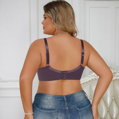 Plus Size Lace Push Up Bra