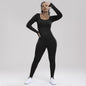 Outdoor Square Neck Tight-Fitting Sports Wear