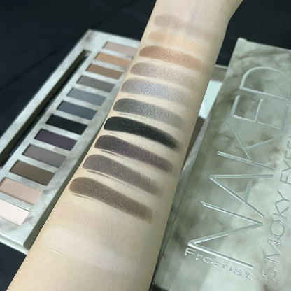 New Arrival 12-Color Eyeshadow Palette with Shimmer and Matte Finishes