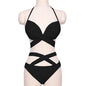 Monochrome Bandage Women's Bikini Swimwear