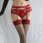 Sexy Ultra-thin Contrasting Color Suspenders One-piece Socks Stockings