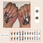 New FashionHalloween Spider Web and Ghost Face Nail Tips