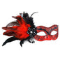 Halloween Feather Dance Eye Mask