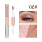 New Fashion Matte Liquid Eyeshadow with Glitter and Primer Duo-Homeunderwear