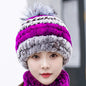 Winter Real Rabbit Fur Ear Flap Hat - Stylish & Warm