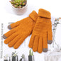 Full Finger Touch Screen Knit Gloves