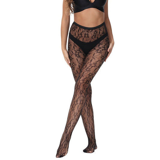 Free Shipping For Flower Hollow Pantyhose