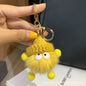 Cute Coal Ball Faux Fur Charm - Keychain & Bag Accessory