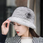 Winter Mink Fur Bucket Hat - Warm & Stylish