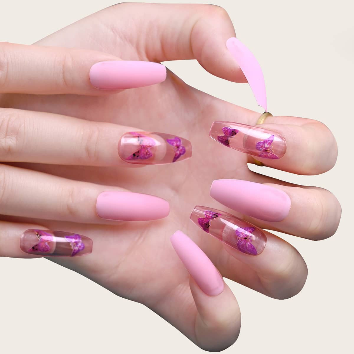 New FashionLong INS Style European Nail Tips