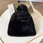 Winter Real Rabbit Fur Ear Flap Hat - Stylish & Warm