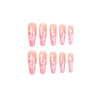 New FashionLong Faux Nail Tips for Elegant Manicures