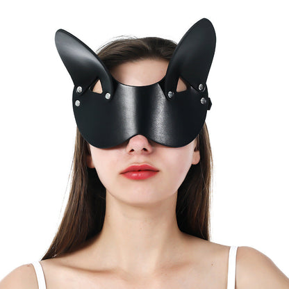 Sexy Blackout Cat Flirting Eye Mask